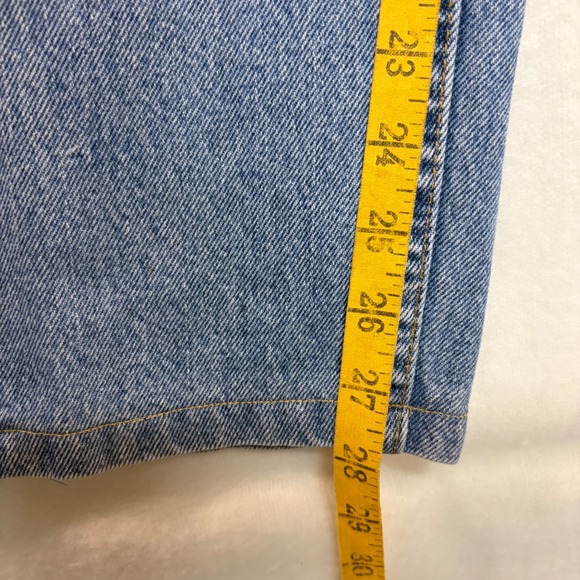 Vintage Levis 550 Relaxed Fit Jeans Mens 38x30-28 Made in USA Light Denim 0899 - Picture 8 of 9